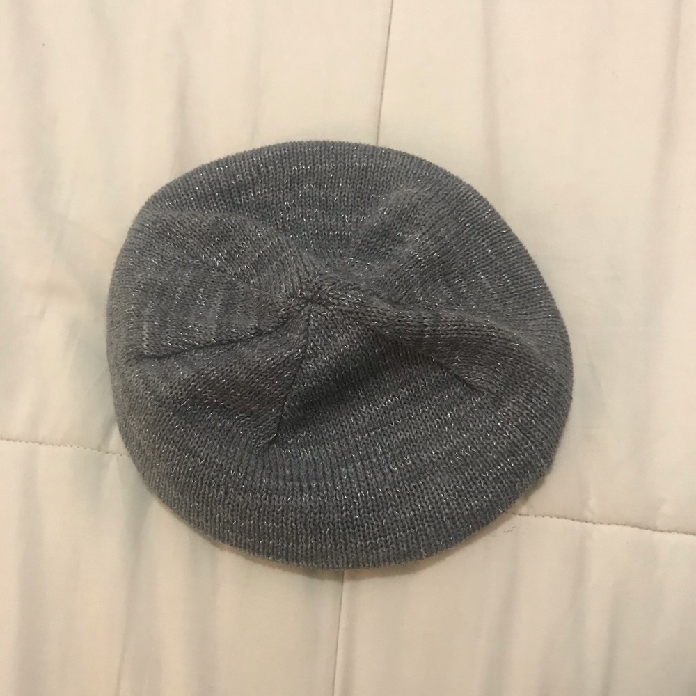 New York & Company Grey Knit Beanie